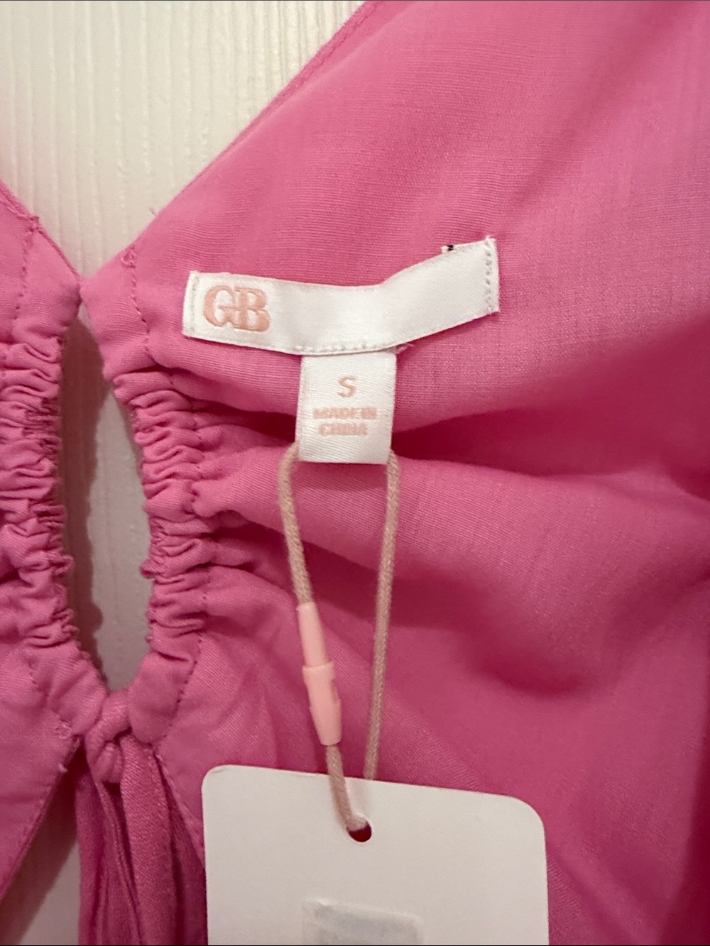 Gianni Bini Pink Square-Neck Puff-Sleeve Midi Dress - Picture 2 of 5